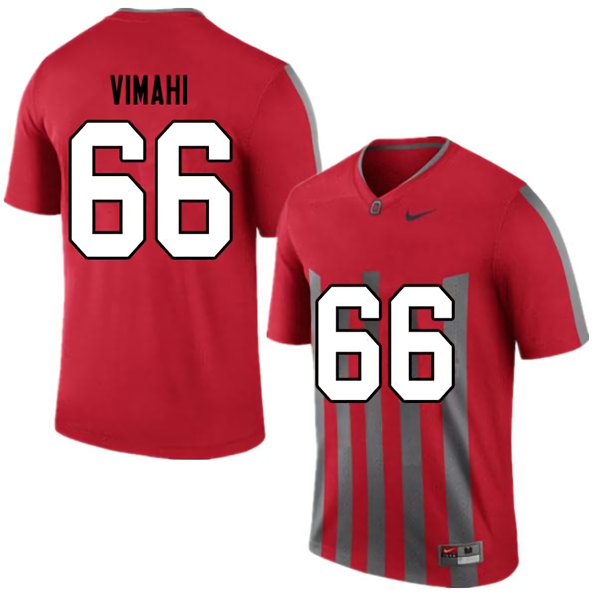 Enokk Vimahi Ohio State Buckeyes Men's NCAA #66 Nike Retro College Stitched Football Jersey YHT1756CB